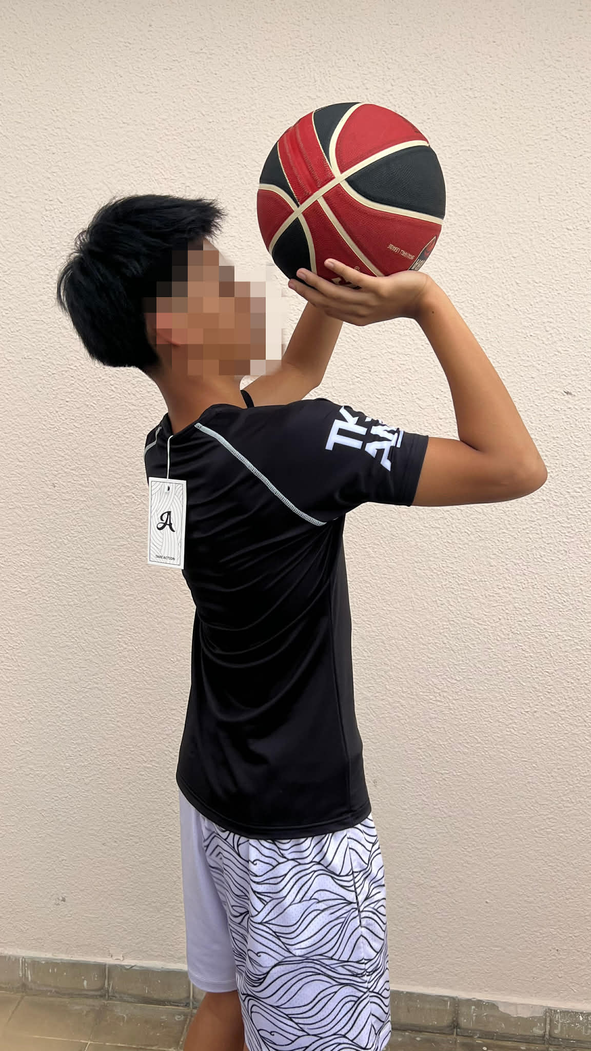 (Black) Aezra Compression Shirts