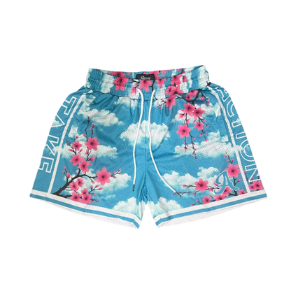 Blossom Flow Mesh Shorts