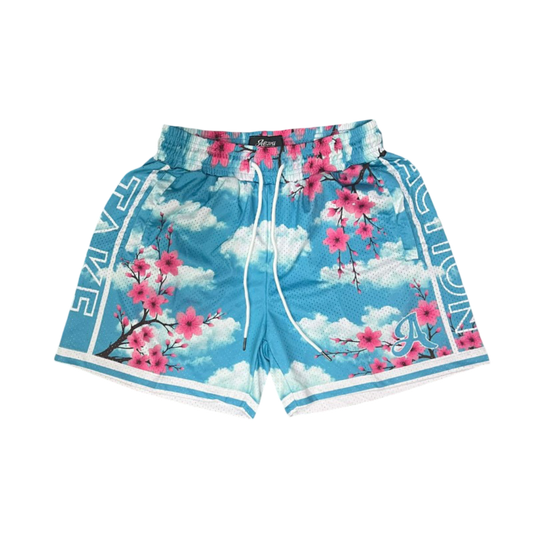 Blossom Flow Mesh Shorts