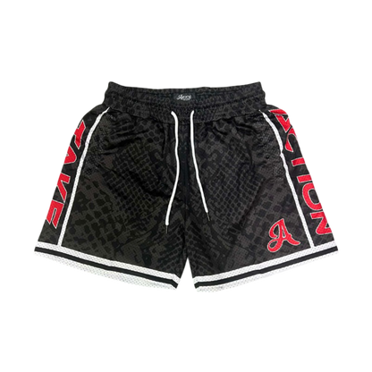 Shadow Crest Mesh Shorts