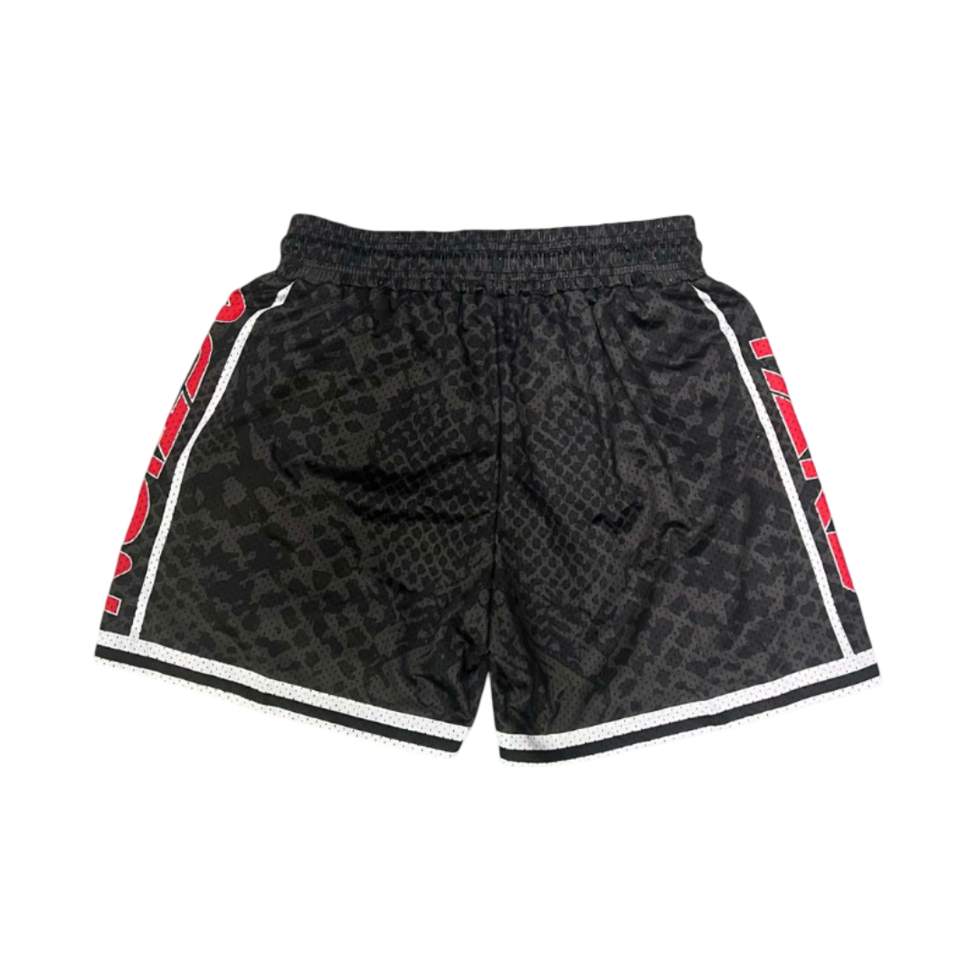 Shadow Crest Mesh Shorts