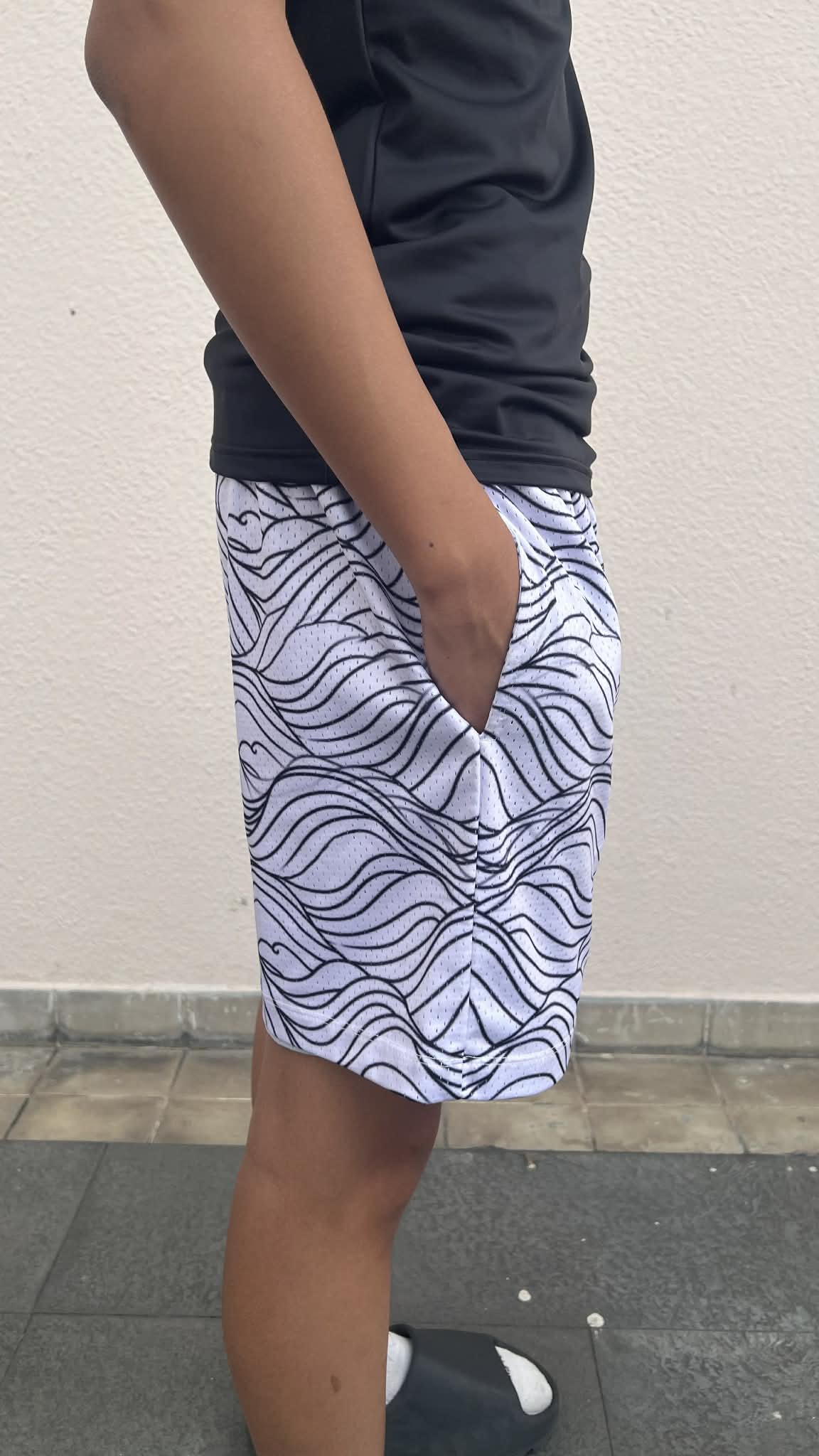 Wave Mesh Shorts