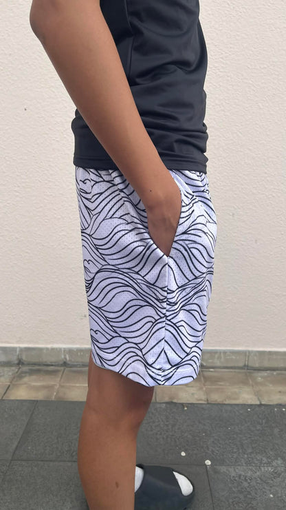 Wave Mesh Shorts