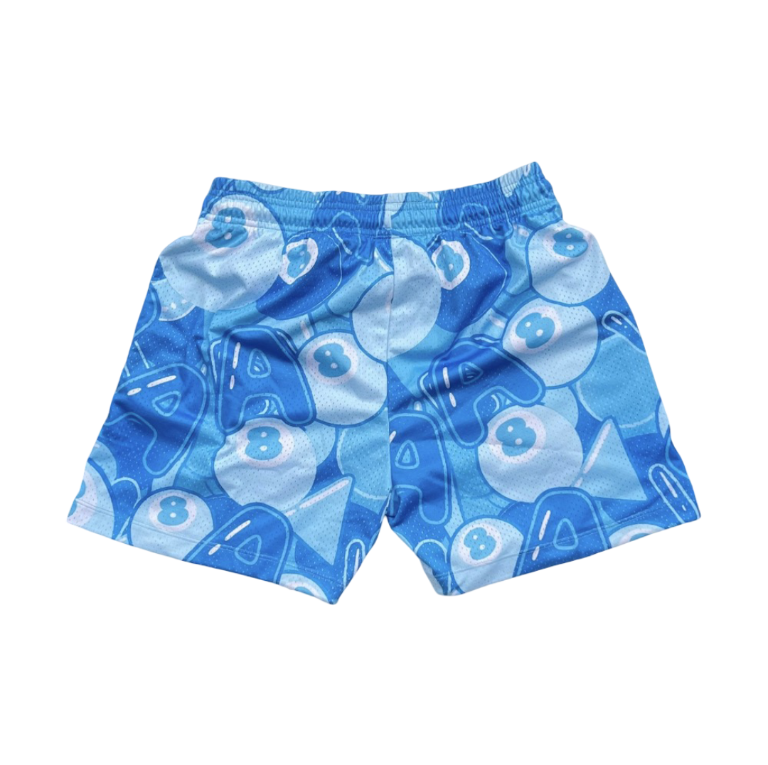 8 Ball Mesh Shorts (Blue)