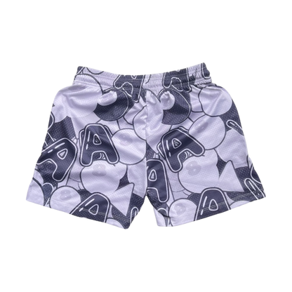 8 Ball Mesh Shorts (Gray)