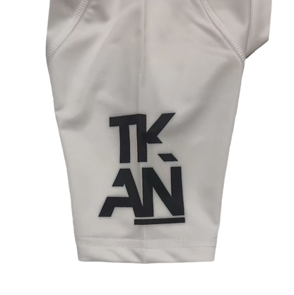 (White) Aezra Compression Shirts