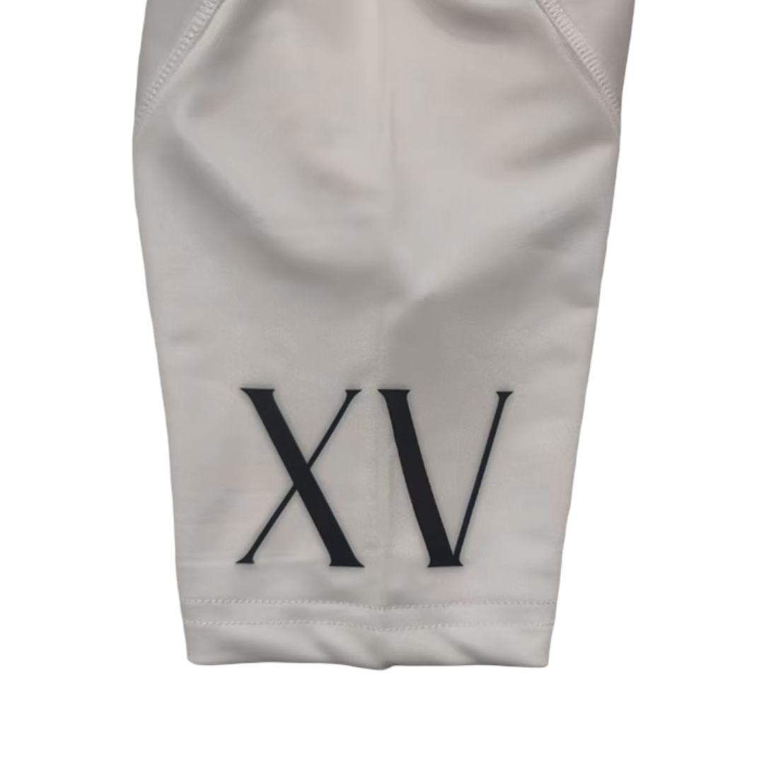 (White) Aezra Compression Shirts