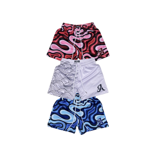 WAVE + CAMO MESH SHORTS BUNDLE