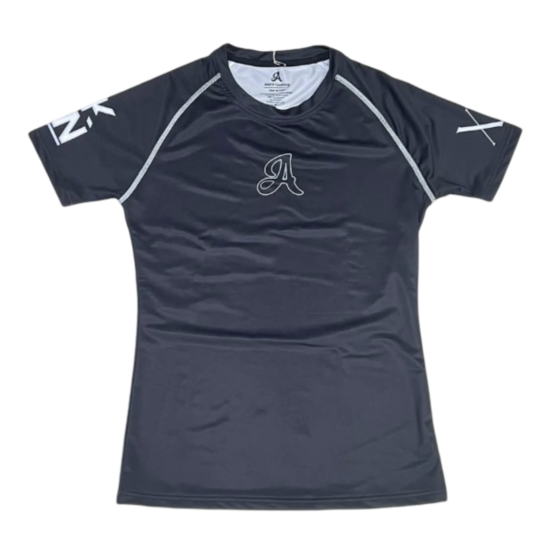 (Black) Aezra Compression Shirts