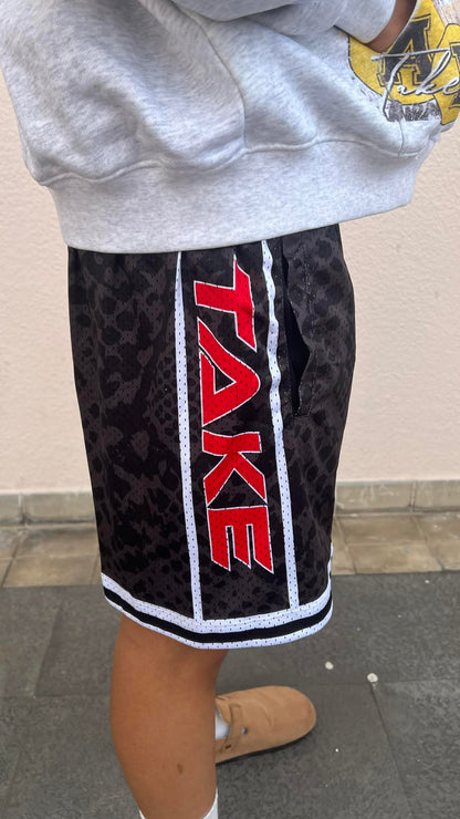 Shadow Crest Mesh Shorts