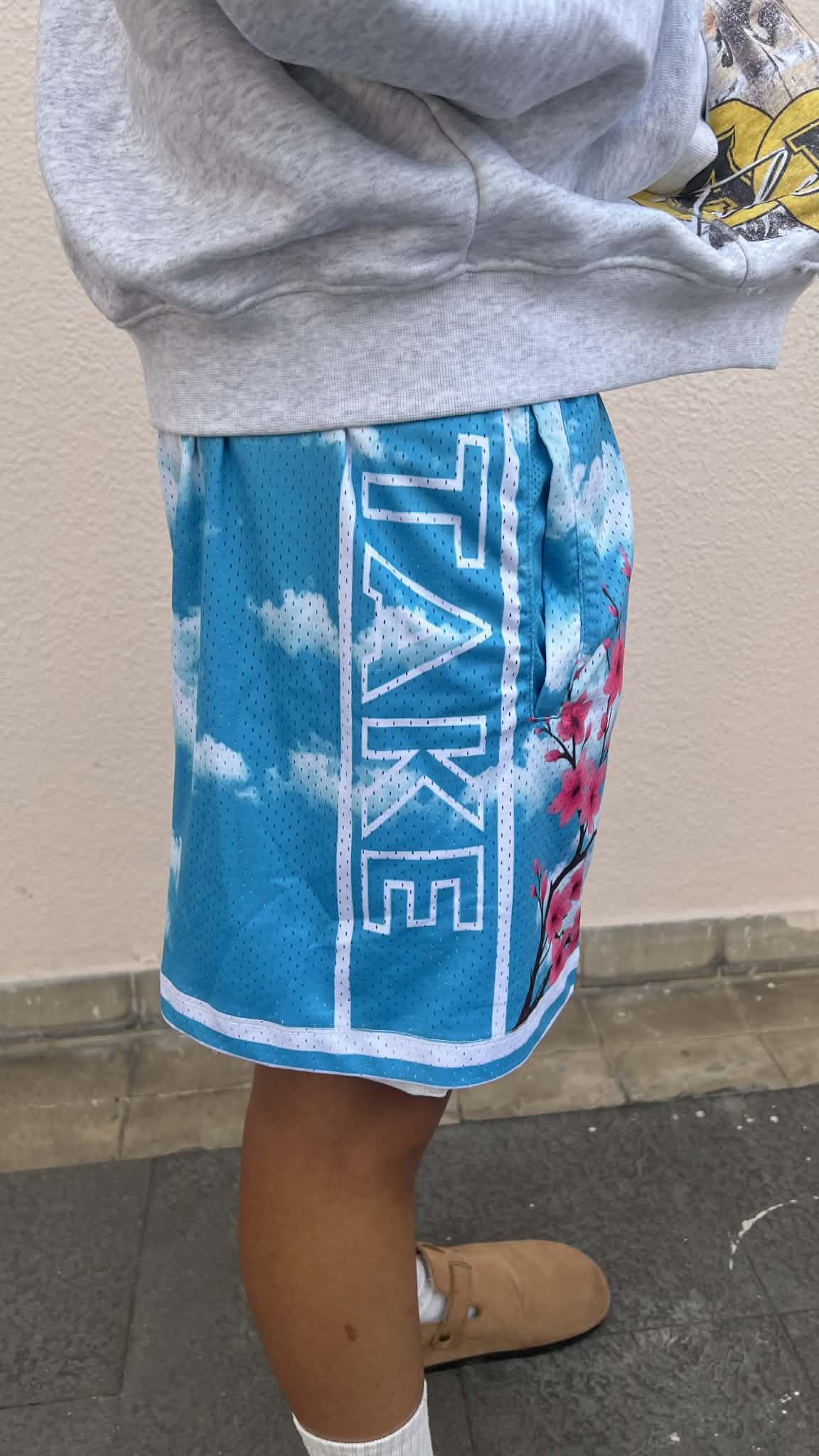 Blossom Flow Mesh Shorts